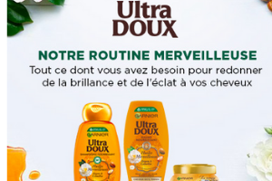 Test gratuit d’une gamme Huiles merveilleuses de Garnier Ultra Doux