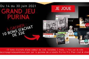 bon d’achat Purina de 35 €