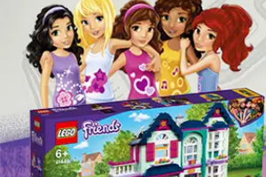 coffret LEGO Friends La Maison familiale d’Andréa