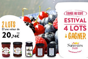 coffret de 5 produits Saveurs & Fruits