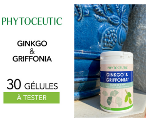 complément à base de Ginkgo et Griffonia de Phytoceutic