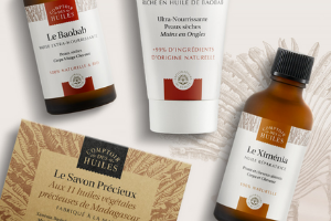 lot de 4 produits de soin durables Blue Botanic