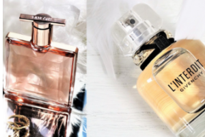 lot de produits Lancôme, Givenchy, l’Interdit