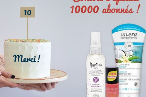 lot de produits cosmétiques à gagner