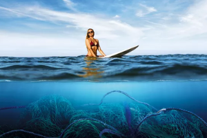 paire de lunettes en plastique recyclé