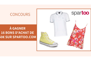 bon d’achat Spartoo de 50 euros