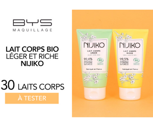 lait pour corps Bio Nijiko BYS