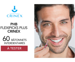 bâtonnets interdentaires PHB Flexipicks Plus de Crinex