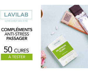 compléments anti-stress passager No Stress Flash de Lavilab