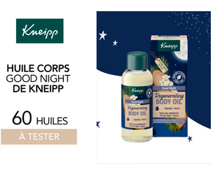 huile régénérante Good Night de la marque Kneipp