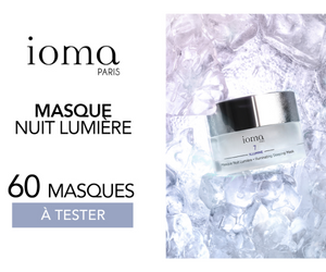 masque antitache Nuit lumière de IOMA