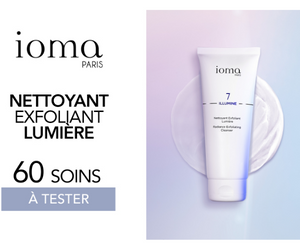 nettoyant exfoliant lumière Ioma