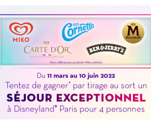 des lots Disneyland à gagner