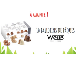 un ballotin de chocolats Weiss à gagner