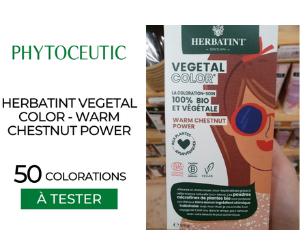 coloration végétal color warm chestnut Phytoceutic