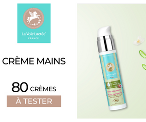 crème pour mains aux actifs végétaux La Voie Lactée