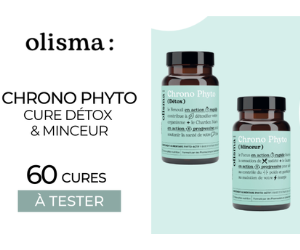 cure détox & minceur Chrono Phyto d'Olisma