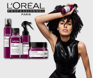 gamme Curl Expression pour cheveux bouclés de L’Oréal Professionnel