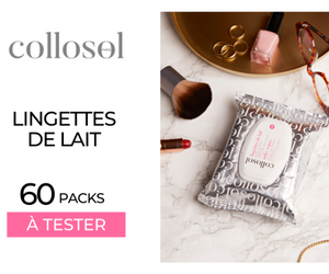 pack lingettes de lait de Collosol