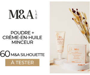 duo de poudre et crème minceur M&A Lab