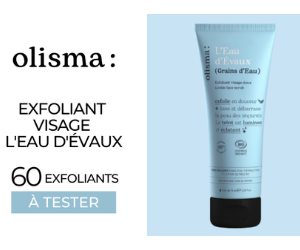 exfoliant visage l'eau d'évaux