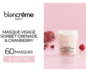 masque visage sorbet Blancrème