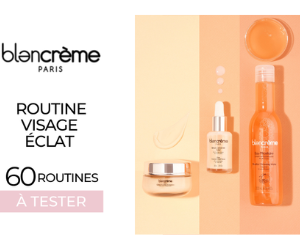 routine visage éclat Blancrème