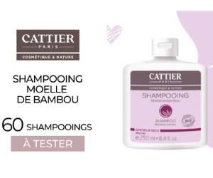 shampoing moelle de bambou de Cattier