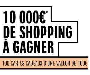 une carte cadeau de 100 € à gagner