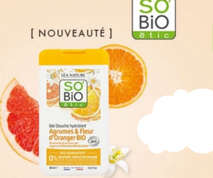 gel douche hydratant de la marque So’Bio étic