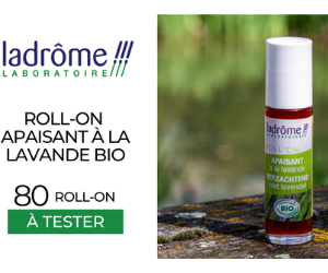 roll-on apaisant lavande Ladrôme Laboratoire