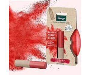 baume à lèvres teintés Natural Red Kneipp