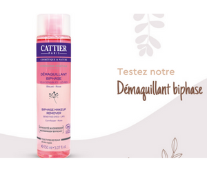démaquillant biphase de Cattier