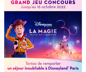 un séjour pour 4 personnes à Disneyland