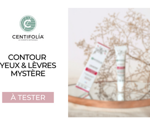 contour yeux et lèvres mystères de Centifolia