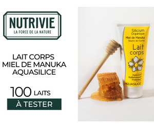 lait pour le corps au Miel De Manuka Nutrivie
