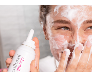 mousse Chantilly démaquillante et nettoyante de Collosol