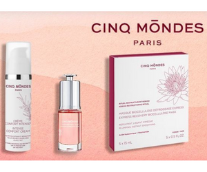 routine de soins Cinq Mondes à gagner