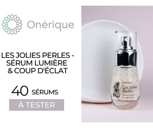 soin de la marque Les Jolies Perles Onérique