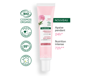 crème riche à la Pivoine Bio Klorane