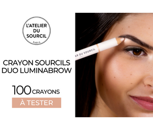 _un crayon à sourcils Duo Luminabrow de l'Atelier du Sourcil