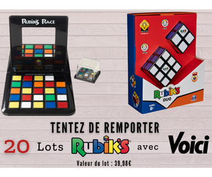 un lot Rubik's à gagner