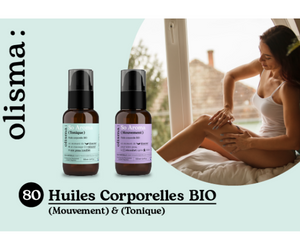 Huiles corporelles bio Olisma