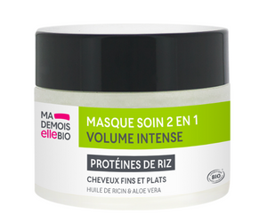 Masque 2 en 1 Volume Intense de Mademoiselle Bio