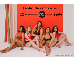 ensemble INTREPIDE en dentelle française par Camille Cerf & Pomm'Poire