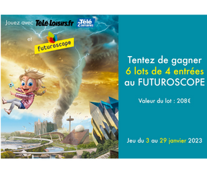 entrées gratuites au FUTUROSCOPE