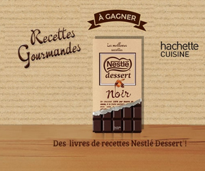 livre de recettes Nestlé Dessert