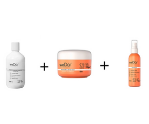 routine de soins capillaires weDo