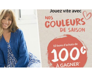 100 € de bon d'achats Blancheporte