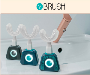 brosse à dents 360° à vibration sonique Y-Brush NylonBlack